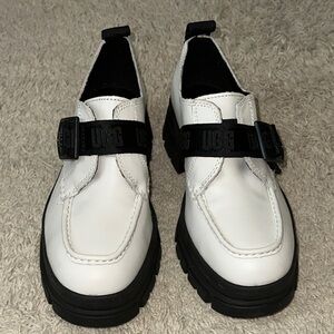 UGG White and Black Ashton shoes
